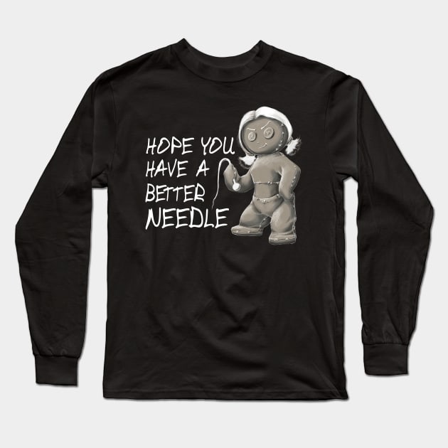 Voodoo doll Long Sleeve T-Shirt by Anilia